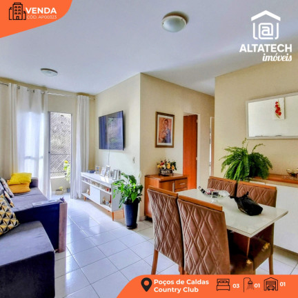 Imóvel com 3 Quartos à Venda, 75 m² em Country Club - Poços De Caldas