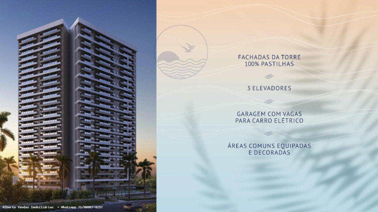 Imagem Apartamento com 2 Quartos à Venda, 58 m² em Jaguaribe - Salvador
