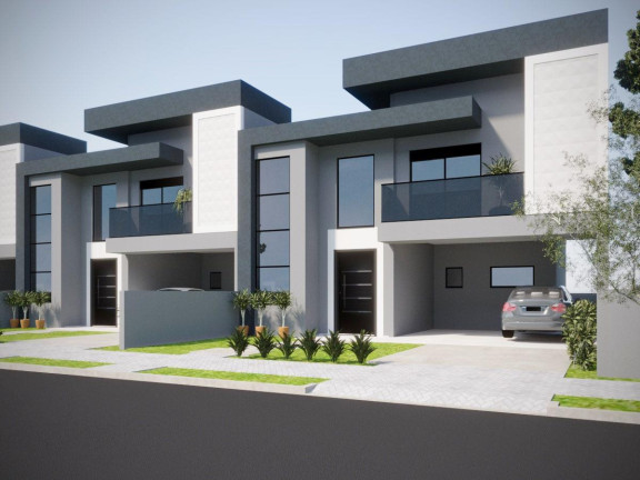 Imagem Casa com 3 Quartos à Venda, 175 m² em Campo Comprido - Curitiba Imagem Casa com 3 Quartos à Venda, 175 m² em Campo Comprido - Curitiba