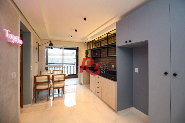 Imagem Apartamento com 1 Quarto à Venda, 41 m² em Aparecida - Santos