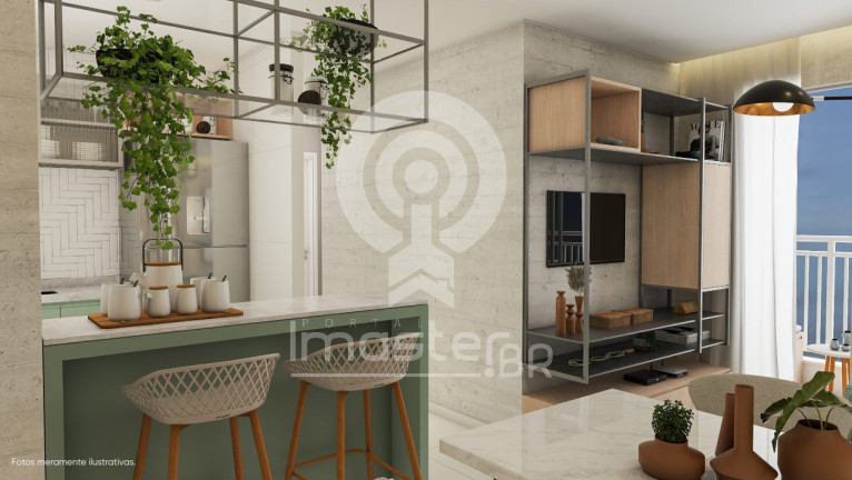 Apartamento com 2 Quartos à Venda, 50 m² em José De Alencar - Fortaleza