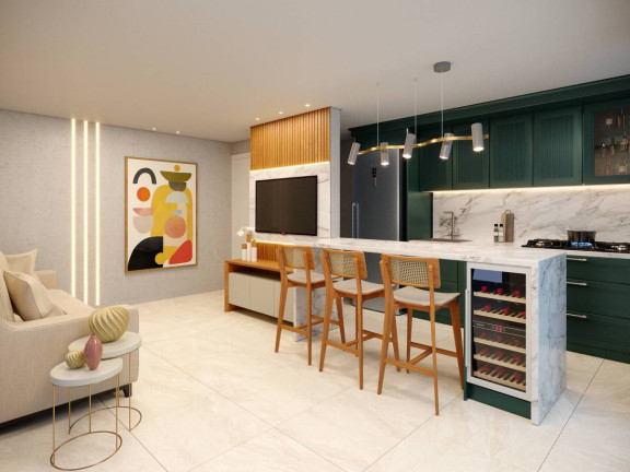 Imagem Apartamento com 2 Quartos à Venda, 59 m² em Muro Alto - Ipojuca