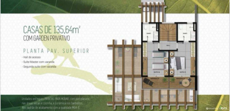 Imagem Casa com 2 Quartos à Venda, 135 m² em Praia Do Forte - Mata De São João Imagem Casa com 2 Quartos à Venda, 135 m² em Praia Do Forte - Mata De São João