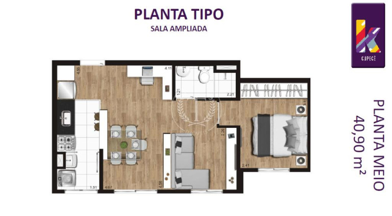 Imagem Apartamento com 2 Quartos à Venda, 41 m² em Cidade Ademar - São Paulo