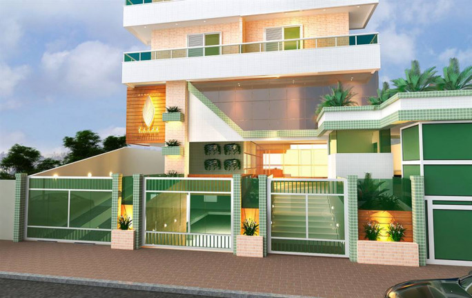 Apartamento com 2 Quartos à Venda, 77 m² em Forte - Praia Grande