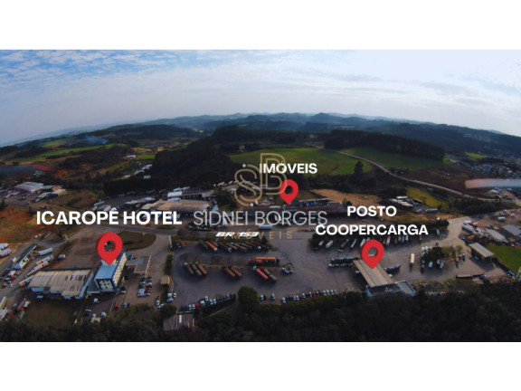 Terreno para Alugar, 80 m² em Br 153 - Concórdia