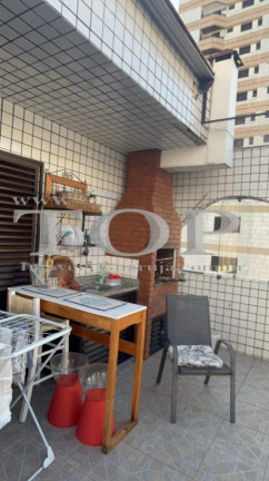 Imagem Cobertura com 3 Quartos para Alugar, 200 m² em Jardim Astúrias - Guarujá