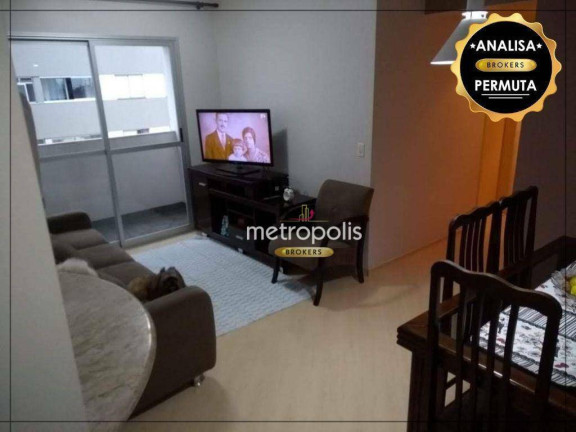 Apartamento com 3 Quartos à Venda, 93 m² em Vila Gilda - Santo André