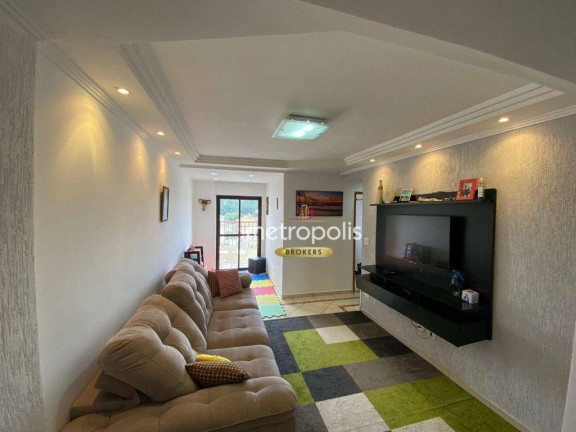Apartamento com 3 Quartos à Venda, 72 m² em Osvaldo Cruz - São Caetano Do Sul