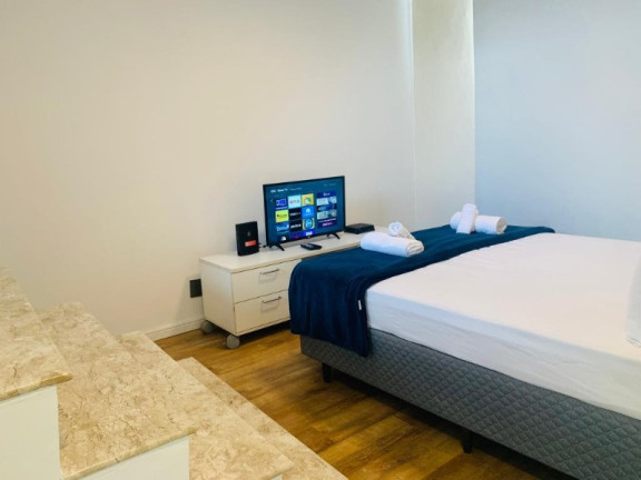 Imagem Flat com 1 Quarto à Venda, 47 m² em Vila Tramontano - São Paulo Imagem Flat com 1 Quarto à Venda, 47 m² em Vila Tramontano - São Paulo