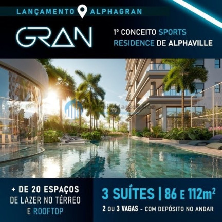 Imagem Apartamento com 3 Quartos à Venda, 111 m² em Green Valley Alphaville - Barueri