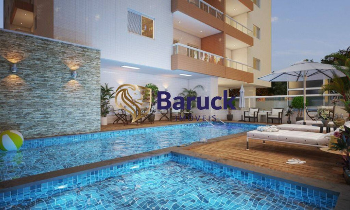 Apartamento com 2 Quartos à Venda, 58 m² em Guilhermina - Praia Grande