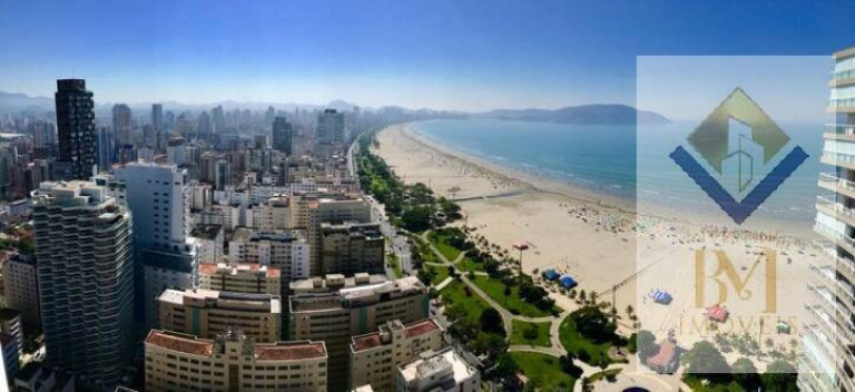 Imagem Apartamento com 1 Quarto à Venda, 72 m² em Gonzaga - Santos