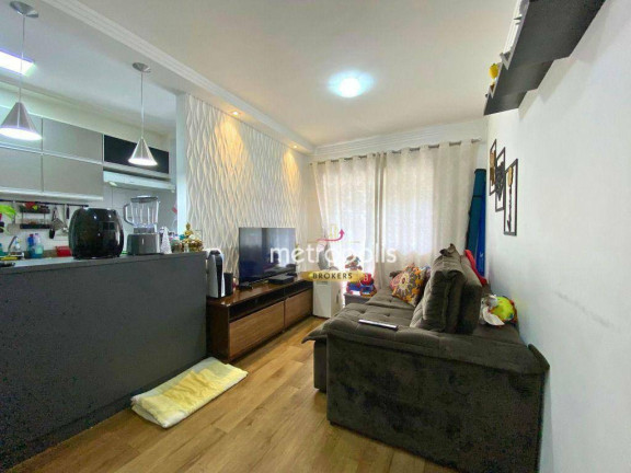 Apartamento com 3 Quartos à Venda, 73 m² em Campestre - Santo André