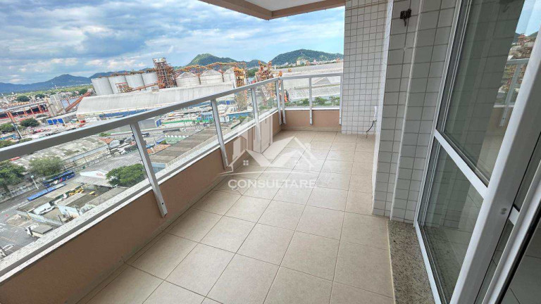 Imagem Apartamento com 3 Quartos para Alugar, 92 m² em Ponta Da Praia - Santos