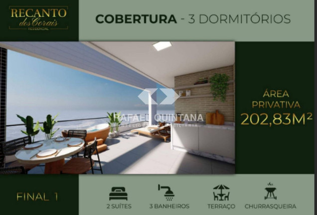 Imagem Apartamento com 1 Quarto à Venda, 63 m² em Abraão - Florianópolis
