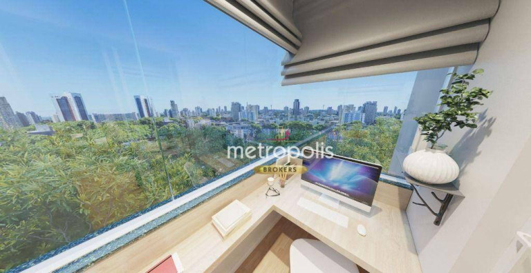 Imagem Apartamento com 2 Quartos à Venda, 49 m² em Jardim - Santo André