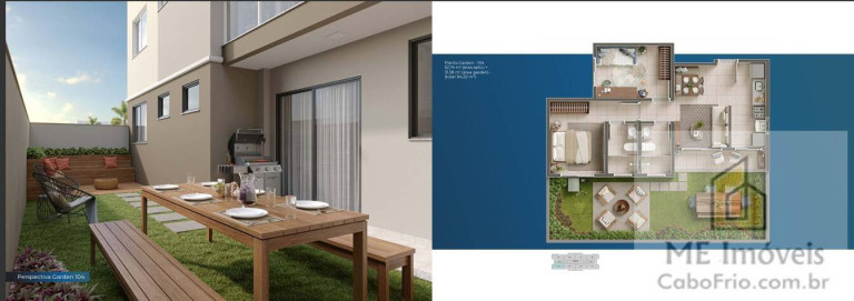 Imagem Apartamento com 2 Quartos à Venda, 53 m² em Campo Redondo - São Pedro Da Aldeia Imagem Apartamento com 2 Quartos à Venda, 53 m² em Campo Redondo - São Pedro Da Aldeia