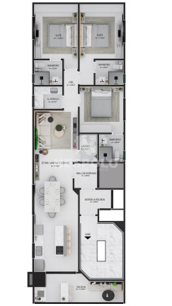 Imagem Apartamento à Venda, 100 m² em Perequê - Porto Belo Imagem Apartamento à Venda, 100 m² em Perequê - Porto Belo