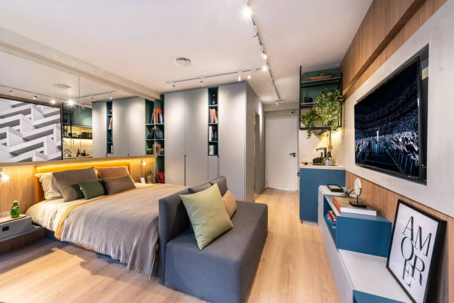 Imagem Apartamento com 1 Quarto à Venda, 24 m² em Pinheiros - São Paulo