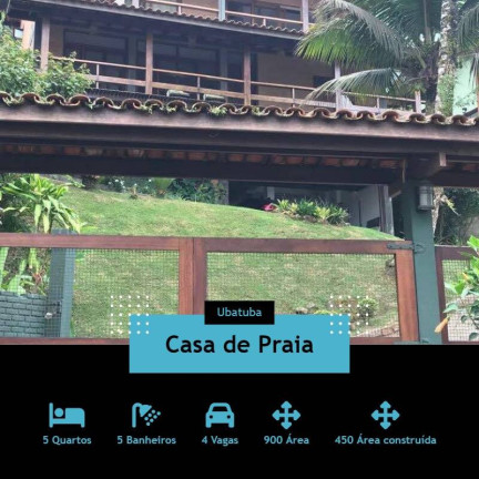 Imagem Casa com 5 Quartos à Venda, 450 m² em Praia Vermelha Do Centro - Ubatuba