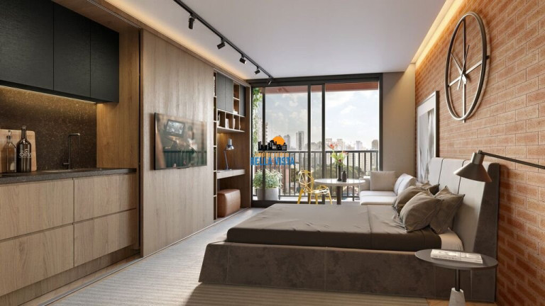 Imagem Apartamento com 1 Quarto à Venda,  em Pinheiros - São Paulo
