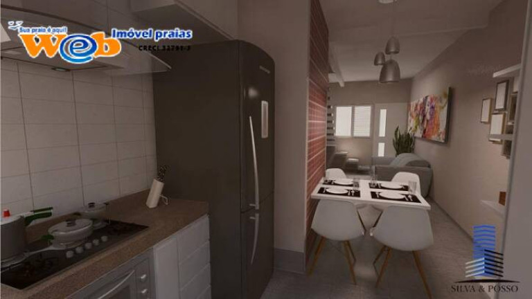Imagem Casa de Condomínio com 2 Quartos à Venda, 63 m² em Baln.paquetá - Praia Grande Imagem Casa de Condomínio com 2 Quartos à Venda, 63 m² em Baln.paquetá - Praia Grande