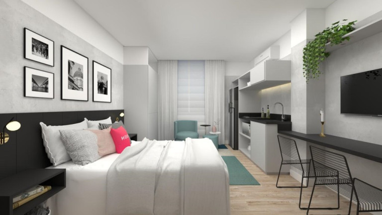 Imagem Imóvel com 1 Quarto à Venda, 21 m² em Centro Histórico - Porto Alegre