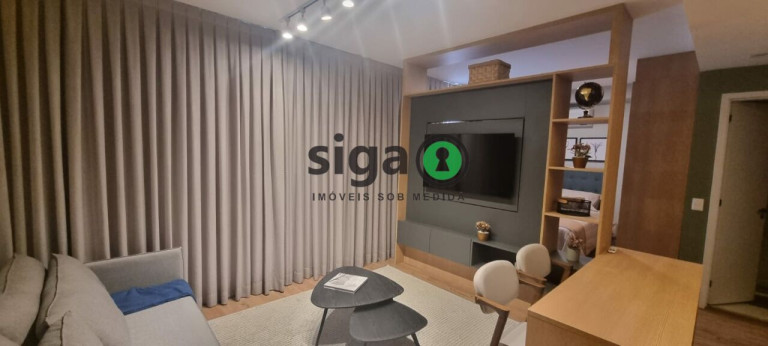 Apartamento com 1 Quarto para Alugar, 38 m² em Chácara Santo Antônio (zona Sul) - São Paulo