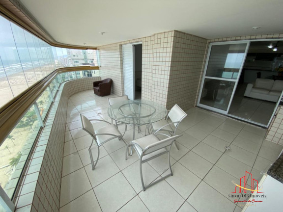 Apartamento com 3 Quartos à Venda, 130 m² em Aviação - Praia Grande