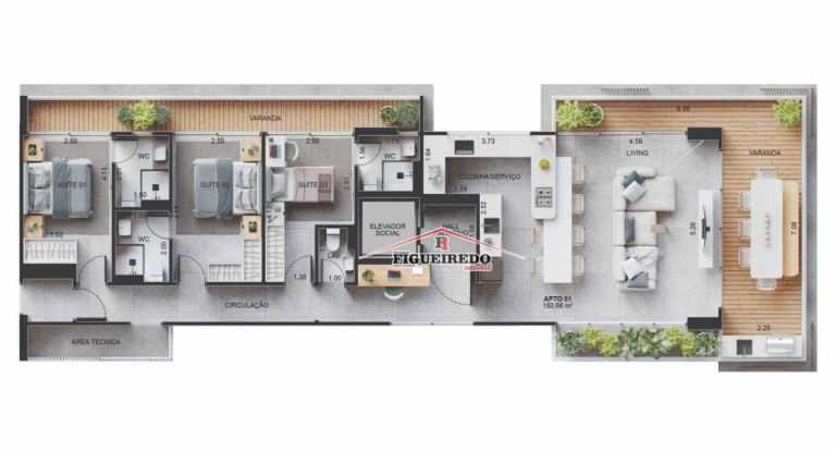 Imagem Apartamento com 3 Quartos à Venda, 150 m² em Canto Do Forte - Praia Grande Imagem Apartamento com 3 Quartos à Venda, 150 m² em Canto Do Forte - Praia Grande