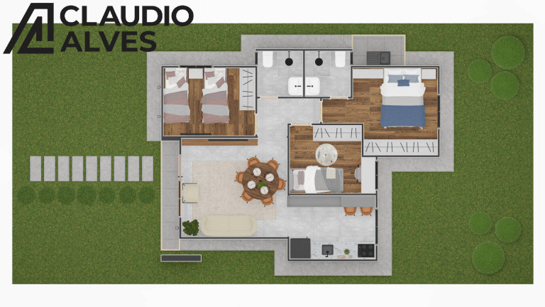 Imagem Casa com 3 Quartos à Venda, 172 m² em Sim - Feira De Santana