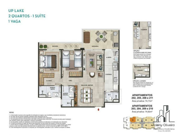 Imagem Apartamento com 2 Quartos à Venda, 74 m² em Recreio Dos Bandeirantes - Rio De Janeiro