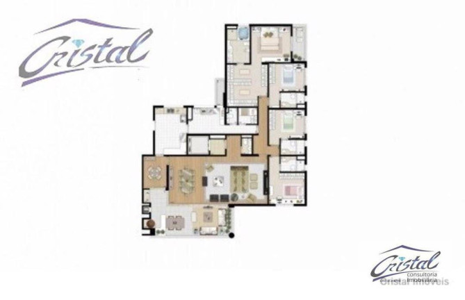 Imagem Apartamento com 3 Quartos à Venda, 261 m² em Vila Cordeiro - São Paulo Imagem Apartamento com 3 Quartos à Venda, 261 m² em Vila Cordeiro - São Paulo