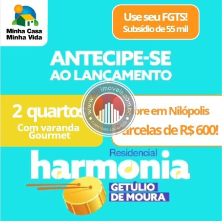 Imagem Apartamento com 2 Quartos à Venda, 46 m² em Centro - Nilopolis