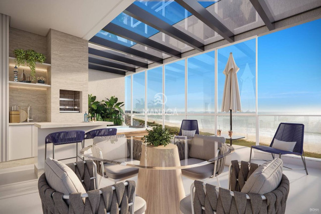 Imagem Apartamento com 3 Quartos à Venda, 95 m² em Itacolomi - Balneário Piçarras