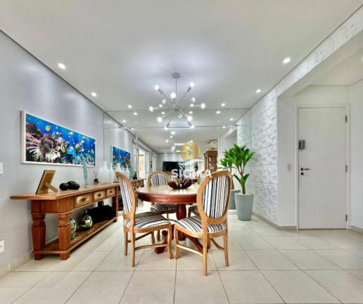 Imagem Apartamento com 3 Quartos à Venda, 134 m² em Jardim Astúrias - Guarujá