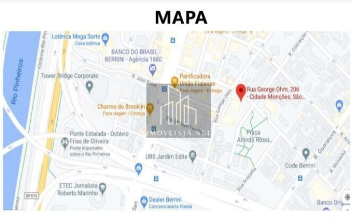 Imagem Sala Comercial para Alugar, 521 m² em Cidade Monções - São Paulo Imagem Sala Comercial para Alugar, 521 m² em Cidade Monções - São Paulo