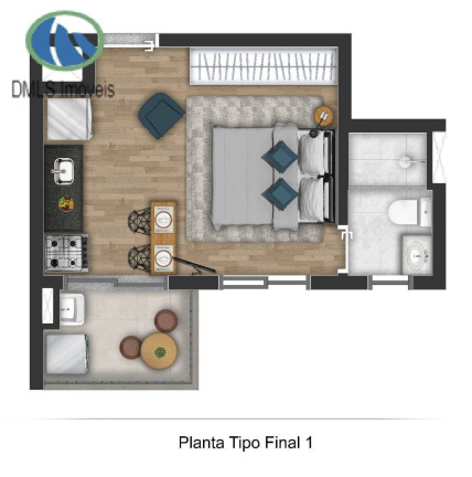 Imagem Apartamento com 2 Quartos à Venda, 38 m² em Osasco Imagem Apartamento com 2 Quartos à Venda, 38 m² em Osasco