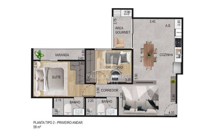 Imagem Apartamento com 2 Quartos à Venda, 51 m² em Centro - São Bernardo Do Campo Imagem Apartamento com 2 Quartos à Venda, 51 m² em Centro - São Bernardo Do Campo