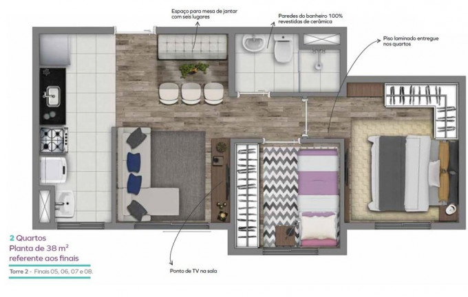 Imagem Apartamento com 2 Quartos à Venda, 38 m² em Jardim Santa Emília - São Paulo Imagem Apartamento com 2 Quartos à Venda, 38 m² em Jardim Santa Emília - São Paulo