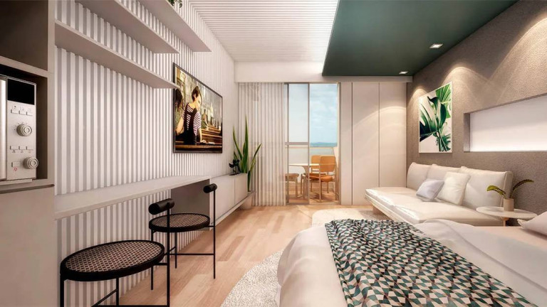 Imagem Apartamento à Venda, 30 m² em Muro Alto
