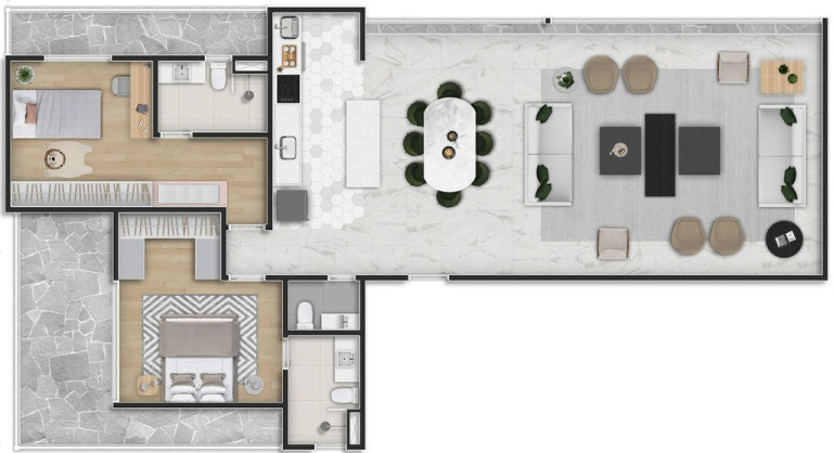 Imagem Apartamento com 2 Quartos à Venda, 82 m² em Indianópolis - São Paulo