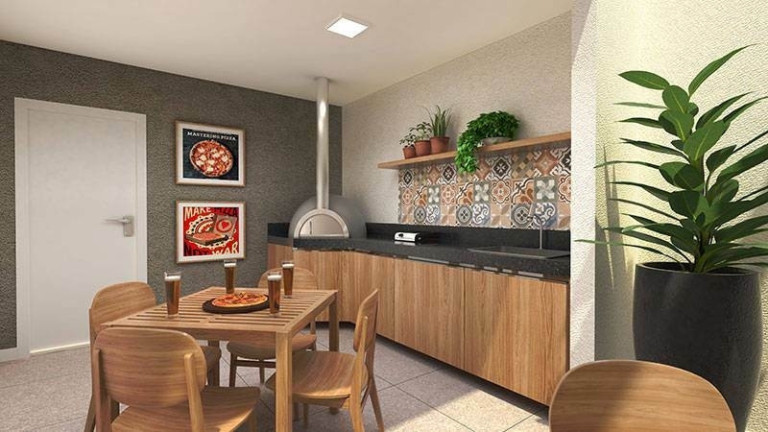 Imagem Apartamento com 2 Quartos à Venda, 42 m² em Santa Maria - Santo André