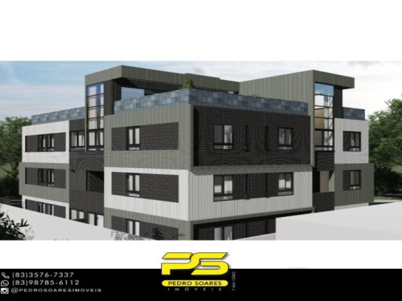 Imagem Apartamento com 2 Quartos à Venda, 55 m² em Brisamar - João Pessoa