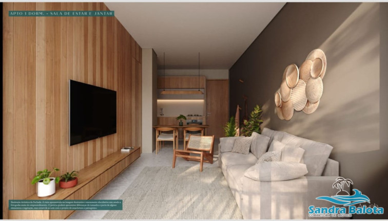 Imagem Apartamento com 1 Quarto à Venda, 48 m² em Tenório - Ubatuba Imagem Apartamento com 1 Quarto à Venda, 48 m² em Tenório - Ubatuba