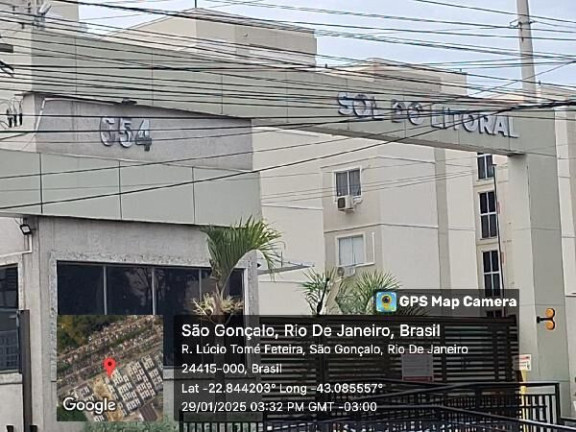 Apartamento com 2 Quartos à Venda, 45 m² em Vila Lage - São Gonçalo