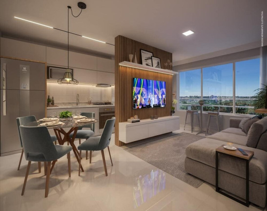 Imagem Imóvel com 2 Quartos à Venda, 47 m² em Santa Cândida - Curitiba