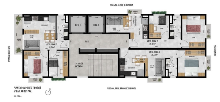 Imagem Apartamento com 1 Quarto à Venda, 24 m² em Jardim Trussardi - São Paulo Imagem Apartamento com 1 Quarto à Venda, 24 m² em Jardim Trussardi - São Paulo