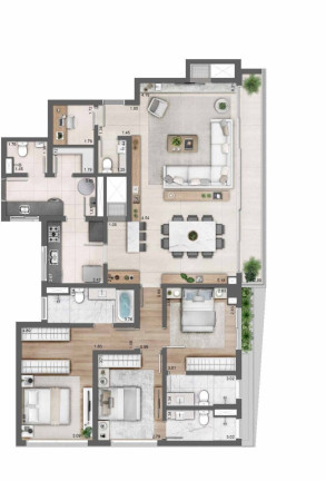 Imagem Imóvel com 3 Quartos à Venda, 345 m² em Jardim Europa - Porto Alegre Imagem Imóvel com 3 Quartos à Venda, 345 m² em Jardim Europa - Porto Alegre